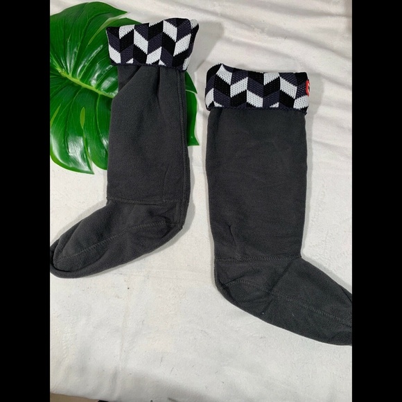 NIB Hunter Geometric‎ Dazzle Original Fleece socks - Picture 6 of 8